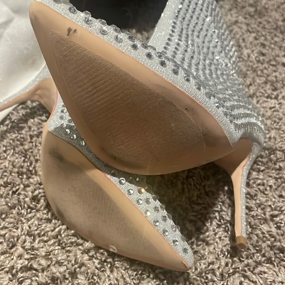 Rhinestone booties - Picture 2 of 2